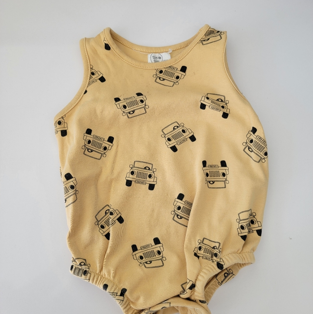 Tun Tun jeeps onesie